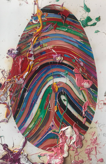 Image no. 94: Labyrinth Monoprint (Marc Quinn), code=S, ord=360, date=2014