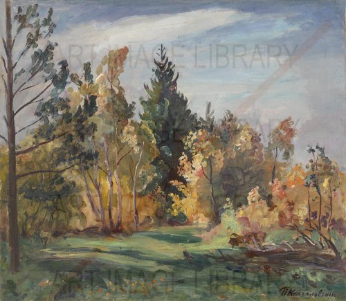 Image no. 3749: Ray of Sun in the Forest (Petr Konchalovsky), code=S, ord=0, date=1930