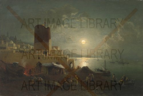 Image no. 3779: View of the Maiden Tower i... (Paul Von Franken), code=S, ord=0, date=1880