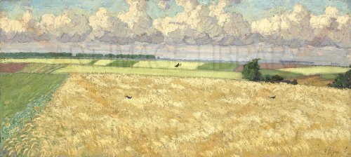 Image no. 3800: Corn Field and Ploughed Field (Aleksandr Gerasimov), code=S, ord=0, date=mid 20th century