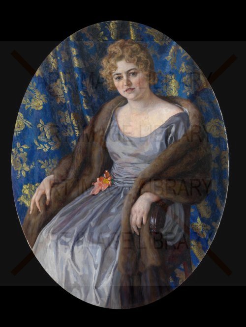 Image no. 3802: Female Portrait. (Nikolai Bogdanov-Belsky), code=S, ord=0, date=-