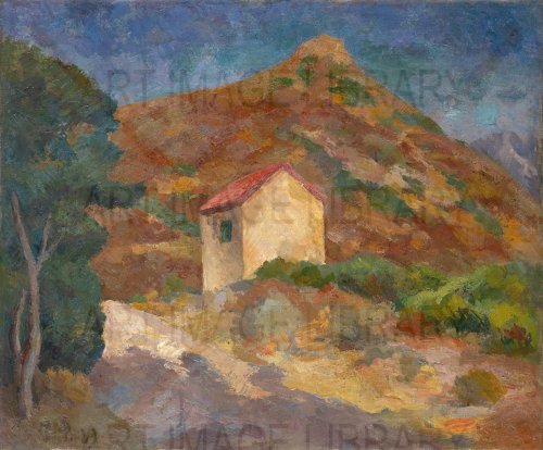 Image no. 3810: Corsica, a Smuggler`s House. (Robert Falk), code=S, ord=0, date=1929