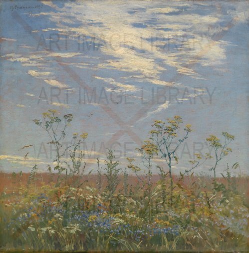 Image no. 3820: Wild Flowers in a Field. (Mikhail Guzhavin), code=S, ord=0, date=1927