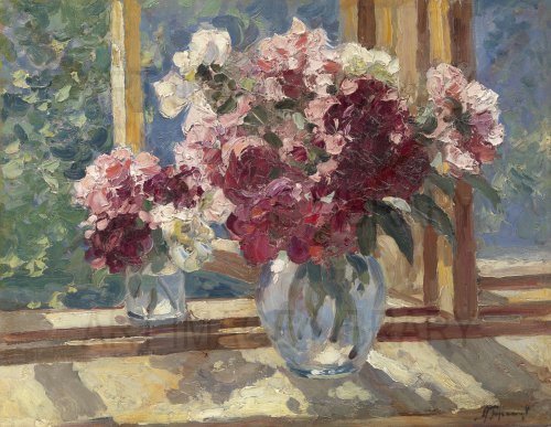 Image no. 3825: Flowers. (Aleksandr Gerasimov), code=S, ord=0, date=1956