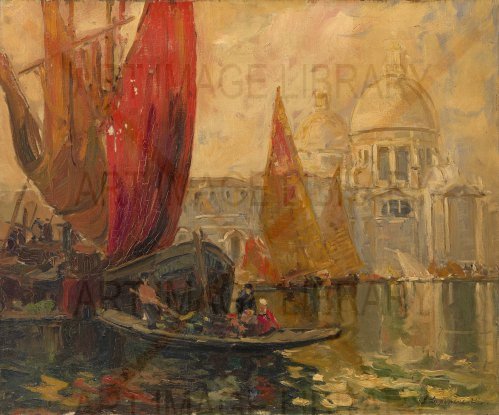 Image no. 3830: View of the Grand Canal, V... (Georges Lapchine), code=S, ord=0, date=1926