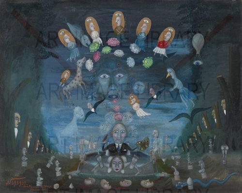 Image no. 3527: Death of the Artist (Leonid Purygin), code=S, ord=0, date=mid 20th century