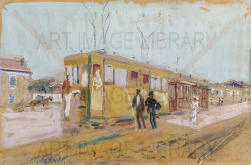 Image no. 3529: Tram to Versailles (Alexis Arapoff), code=S, ord=0, date=early 20th century