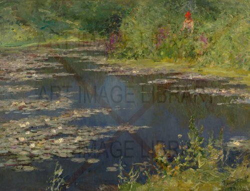 Image no. 3583: By the Pond (Nikolai Glouschenko), code=S, ord=0, date=mid 20th century