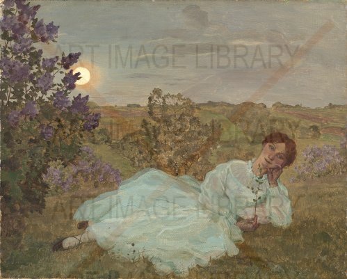 Image no. 3588: Repose at Sunset (Konstantin Somov), code=S, ord=0, date=1922