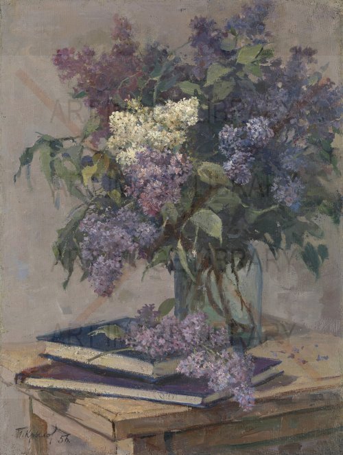 Image no. 3594: Still Life with Lilacs and... (Porfiri Krylov), code=S, ord=0, date=-