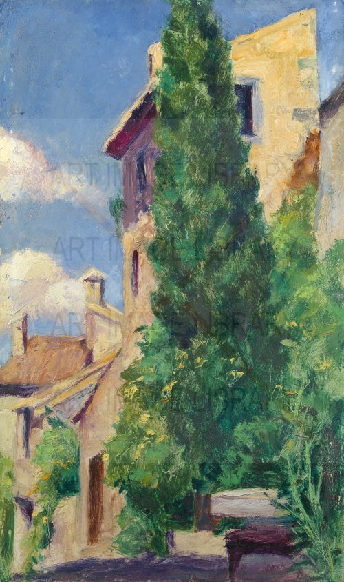 Image no. 3598: My House in Menerbes (Georges Pogedaieff), code=S, ord=0, date=1968