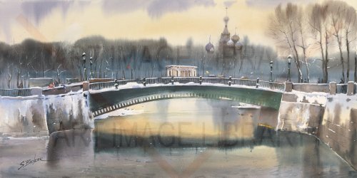 Image no. 3532: Winter in St Petersburg (Sergei Bender), code=S, ord=0, date=late 20th century