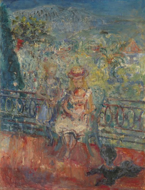 Image no. 3538: On the Terrace (Constantin Terechkovitch), code=S, ord=0, date=mid 20th century