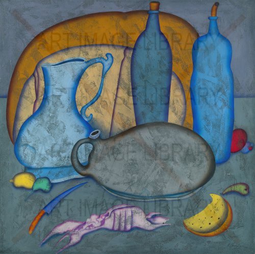 Image no. 3496: Petersburg Still Life (Mihail Chemiakin), code=S, ord=0, date=1990