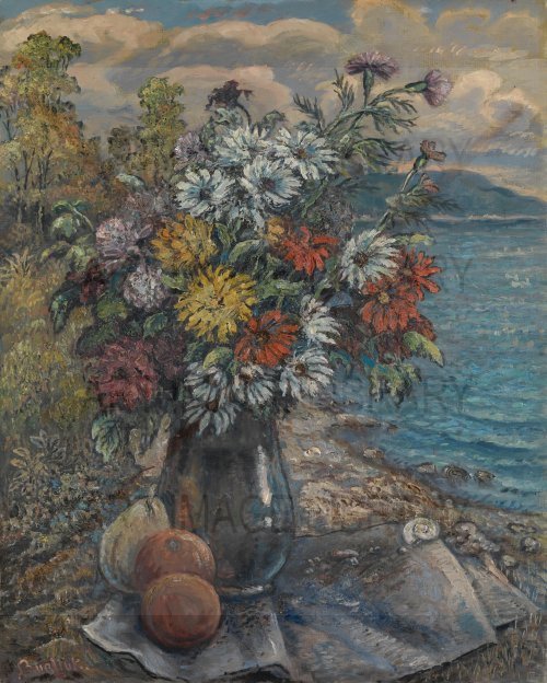 Image no. 3634: Still Life on the Beach (David Davidovich Burliuk), code=S, ord=0, date=mid 20th century