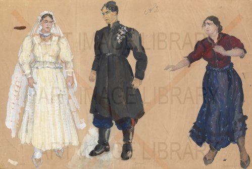 Image no. 3638: Costume Designs for the I.... (Fyodor Fedorovsky, Fyodor Fyodorovich Fedorovsky), code=S, ord=0, date=mid 20th century