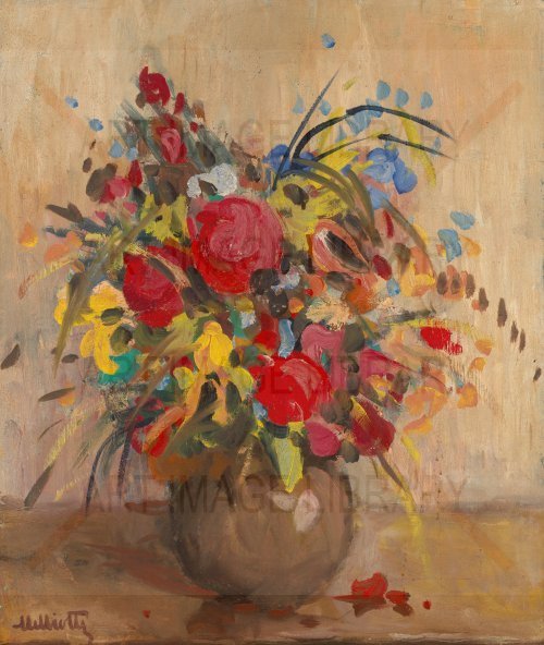 Image no. 3545: Still Life with Flowers (Nikolai Milioti), code=S, ord=0, date=early 20th century