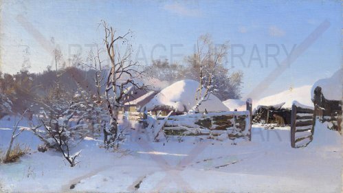 Image no. 3837: Winter Scene. (Nikolay Nikanorovich Dubovskoy), code=S, ord=0, date=early 20th century