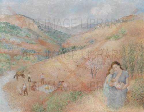 Image no. 3839: Picnic (Olga Sacharoff), code=S, ord=0, date=mid 20th century