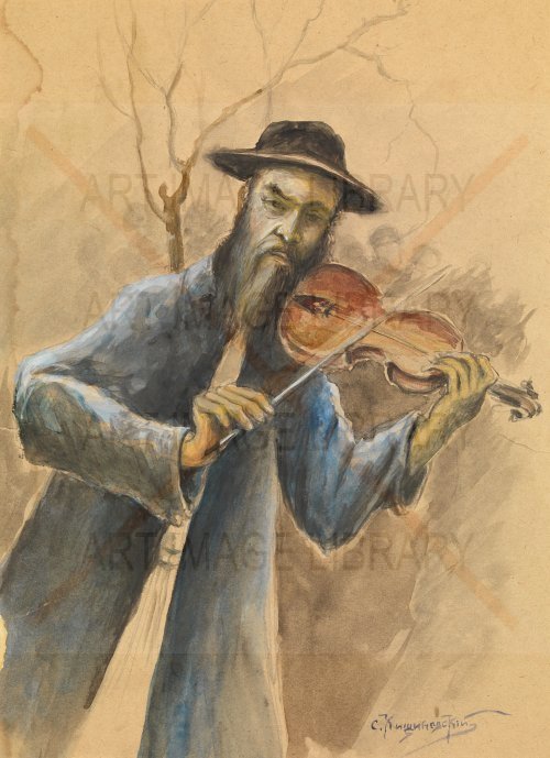 Image no. 3843: Violinist (Solomon Kishinevsky), code=S, ord=0, date=early 20th century