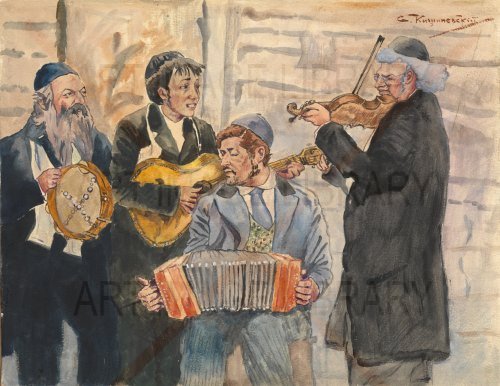 Image no. 3847: Musicians (Solomon Kishinevsky), code=S, ord=0, date=early 20th century