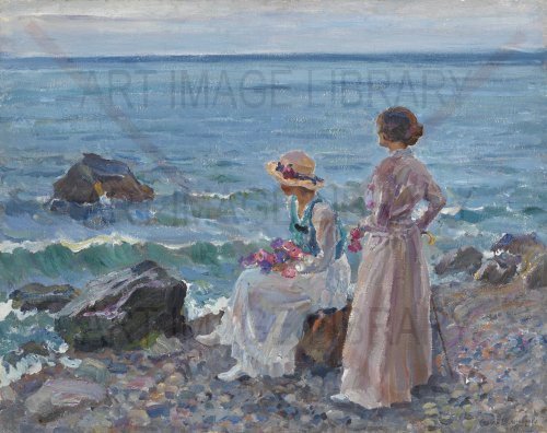 Image no. 3873: Women by the Sea (Sergei Vinogradov), code=S, ord=0, date=1915