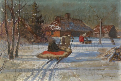 Image no. 3913: A Winter`s Evening (Andrei Egorov), code=S, ord=0, date=early 20th century