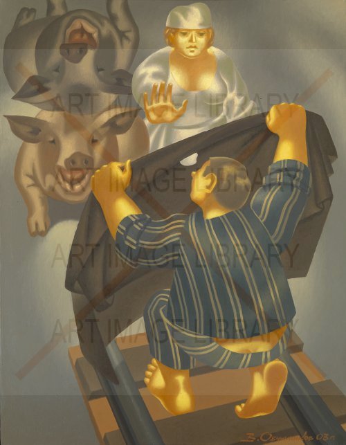 Image no. 3919: The Temptation of St Anthony (Vladimir Ovchinnikov), code=S, ord=0, date=2003