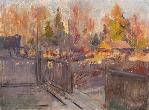 Image no. 3936: Spring in the Village (Konstantin Korovin), code=S, ord=0, date=1920