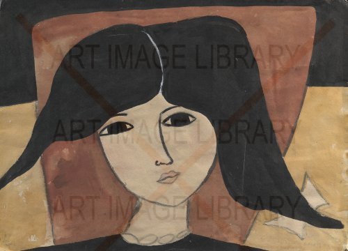 Image no. 3937: Portrait of a Girl (Evgeny Kropivnitsky), code=S, ord=0, date=mid 20th century