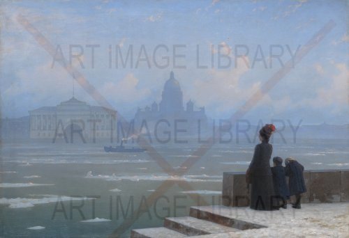 Image no. 3948: Floating of Ice on the Nev... (Grigory Kalmykov), code=S, ord=0, date=early 20th century