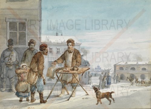 Image no. 3960: Street Vendor (Karl Kollmann), code=S, ord=0, date=1844