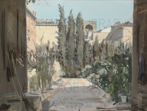 Image no. 3966: A Courtyard in Florence (Dimitri Bouchene), code=S, ord=0, date=1930