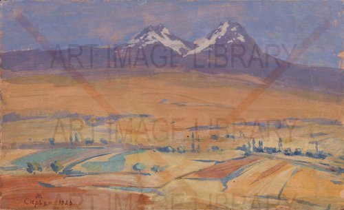 Image no. 3980: Mountain Aragats (Martiros Saryan), code=S, ord=0, date=1923