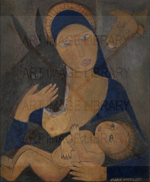 Image no. 3992: Mother and Child (Marie Vassilieff), code=S, ord=0, date=early 20th century
