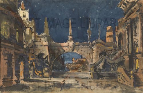 Image no. 3999: Set Design for the Jacques... (Alexandre Benois), code=S, ord=0, date=1931