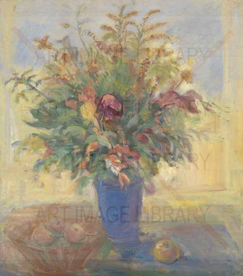 Image no. 4003: Bouquet in a Blue Vase. (Pavel Kuznetsov), code=S, ord=0, date=mid 20th century