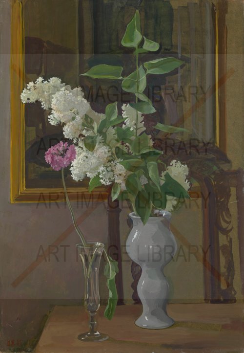 Image no. 4010: White Lilacs (Dmitry Zhilinsky), code=S, ord=0, date=late 20th century