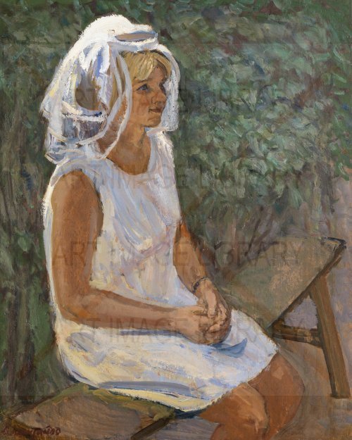 Image no. 4014: Girl in a Veil (Vasily Nechitailo), code=S, ord=0, date=1974