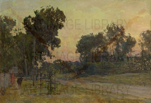 Image no. 3659: Evening in the Village (Aleksei Mikhailovich Gritsai, Aleksei Gritsai), code=S, ord=0, date=mid 20th century