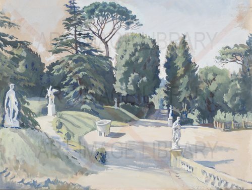 Image no. 4143: The Boboli Gardens, Florence (Zinaida Serebriakova), code=S, ord=0, date=1932