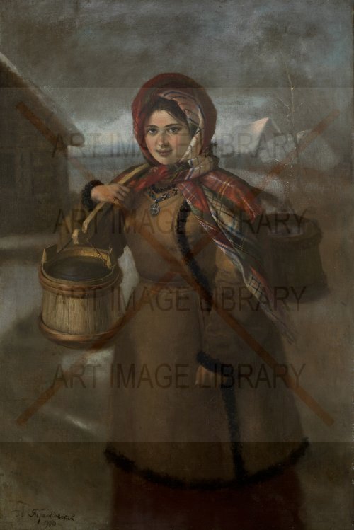 Image no. 4150: Girl Carrying a Shoulder Y... (Alexey Trankovsky), code=S, ord=0, date=1903