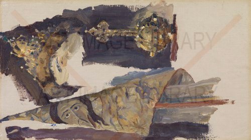 Image no. 4156: Studies for the Painting `... (Mikhail Nesterov), code=S, ord=0, date=early 20th century