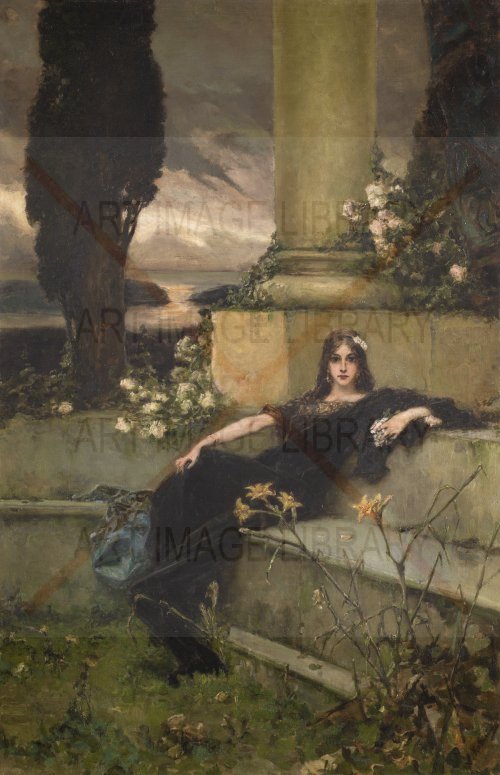 Image no. 4172: Evening Reverie (Vasily Kotarbinsky, Wilhelm Kotarbinski), code=S, ord=0, date=early 20th century