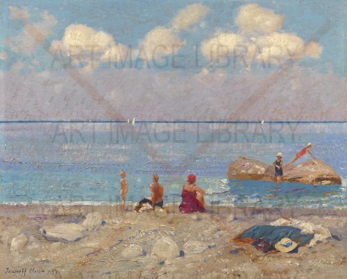 Image no. 4189: Bathers in Levanto (Alessio Issupoff), code=S, ord=0, date=1927