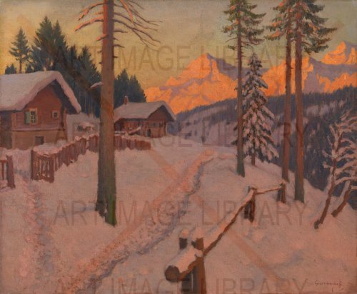 Image no. 4190: Snowy Day (Mikhail Germashev), code=S, ord=0, date=early 20th century
