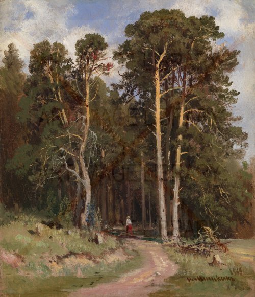 Image no. 4192: Forest Path (Ivan Shishkin), code=S, ord=0, date=1882