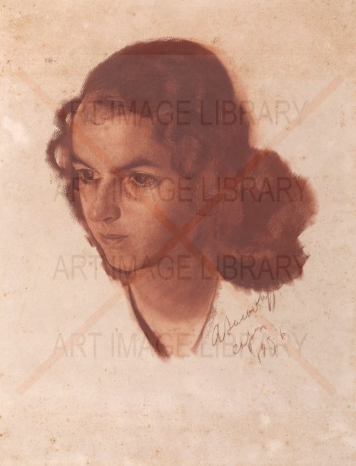 Image no. 4198: Portrait of a Girl (Alexander Yakovlev), code=S, ord=0, date=1934