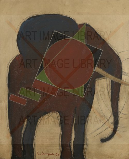 Image no. 3565: Elephant (Vladimir Nemukhin), code=S, ord=0, date=1990