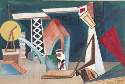 Image no. 3679: Set Design for the Film `B... (Kirill Zdanevich), code=S, ord=0, date=1924